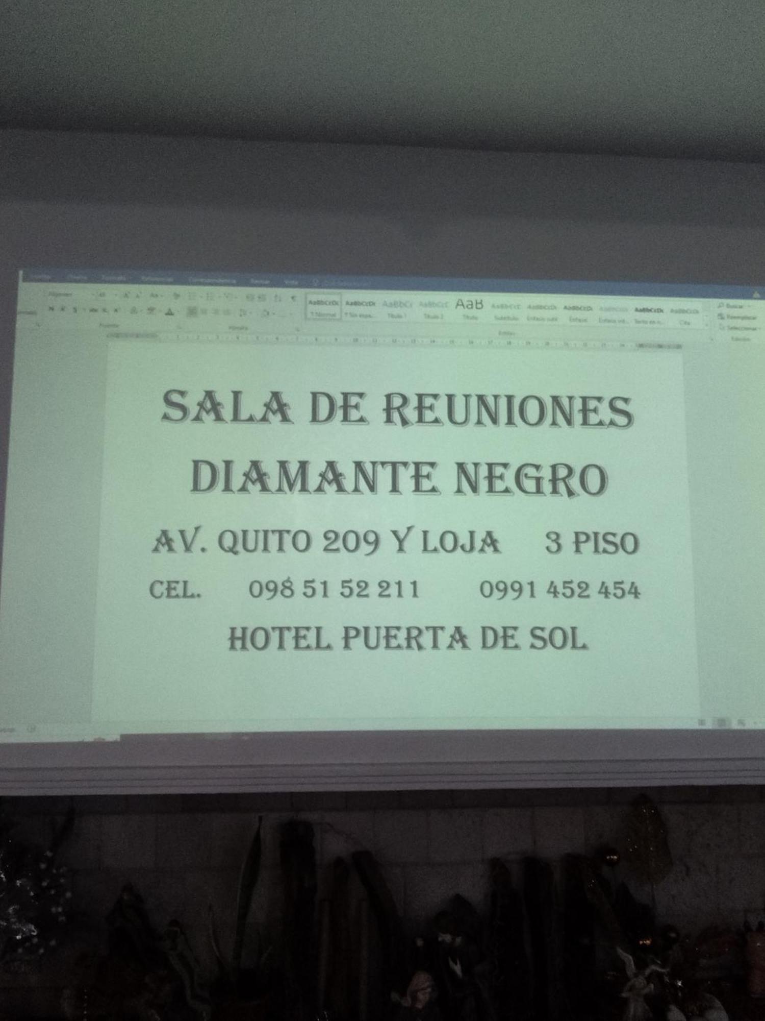 Hotel Puerta Del Sol Santo Domingo de los Colorados Exterior photo